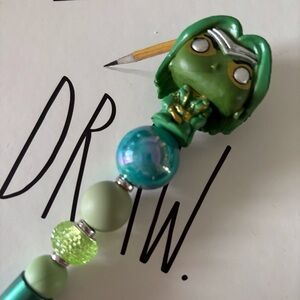 Marvel: She - Hulk handmade beaded pen